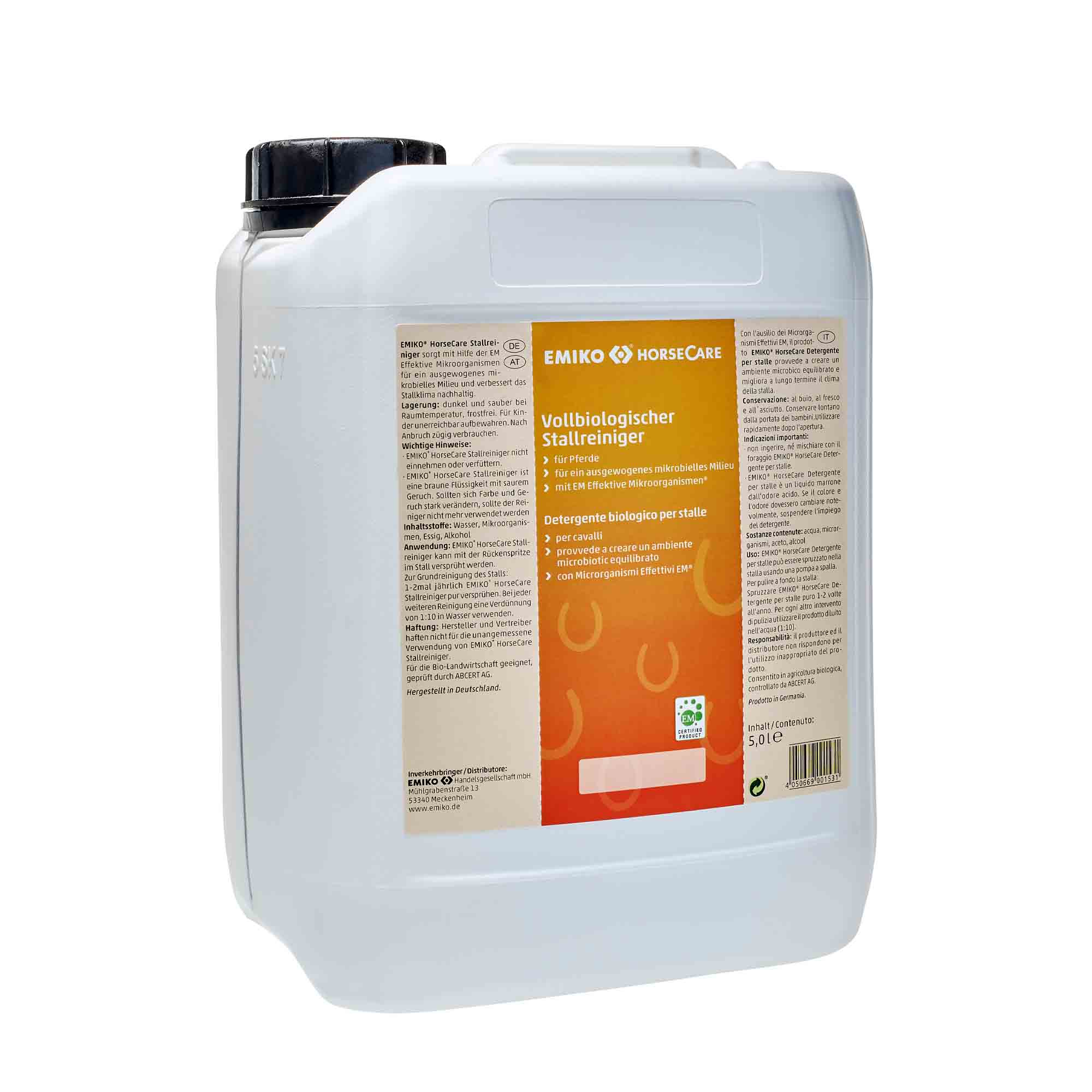 Detergente per stalla EMIKO® HorseCare